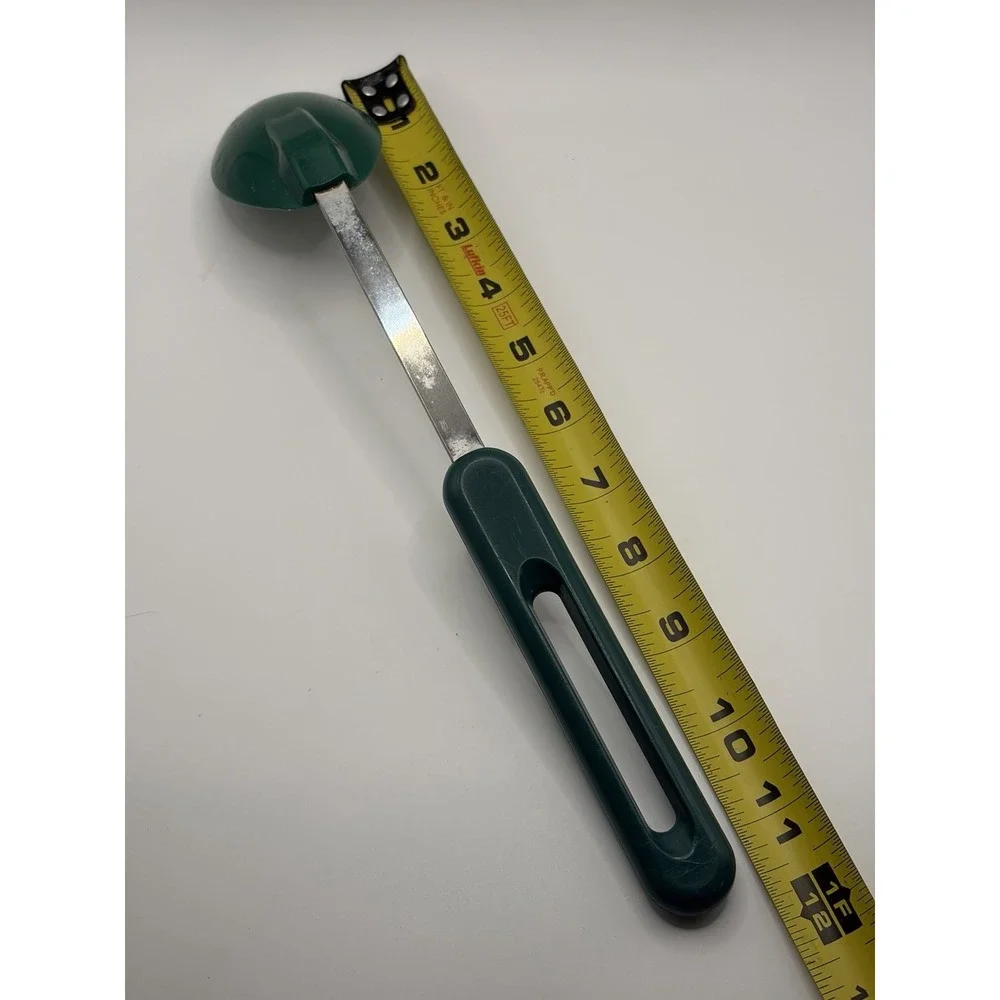 Vintage Green Bonny Solid Serving Cooking Spoon 12
